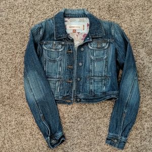 Mossimo Denim Short Jean Jacket Junior XL